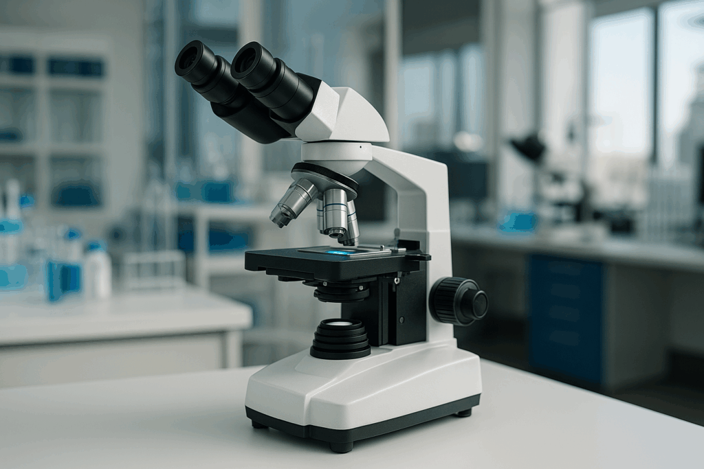 microscopio biológico laboratorio